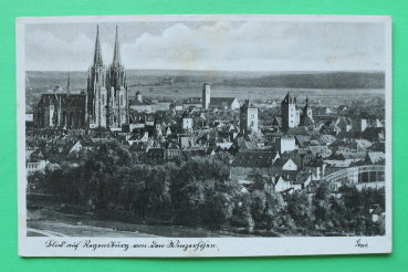 AK Regensburg / 1930-1940er Jahre / von den Winzererhöhen
